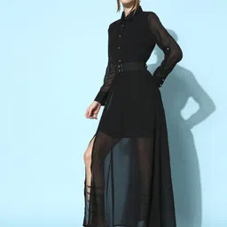 ANVI Be Yourself Georgette Maxi Dress-image-4