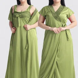 NIGHT KEYS Pack Of 2 Maxi Nightdress-image-84