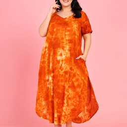 MAMMA PRESTO Tie and Dye Sweetheart Neck Maxi Maternity Nightdress-picture-23