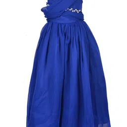 Samsara Couture Girl Violet Applique Net Maxi Dress-image-9