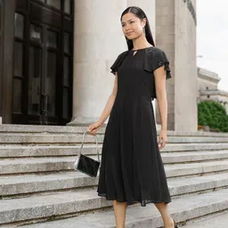 AND Flutter Sleeve Midi Dress-image-20