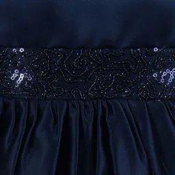 Wish Karo Girls Silk Fit & Flare Dress image 2