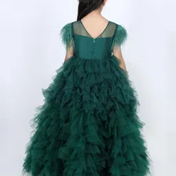 THE LITTLE CELEBS Net Fit & Flare Dress image 2