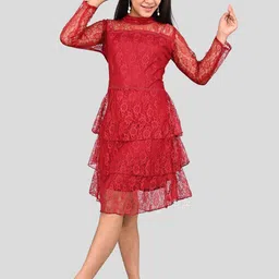 FELLAMO Net A-Line Dress image 5