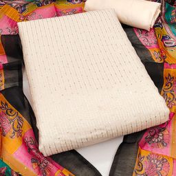 KALINI Embroidered Unstitched Dress Material-image-94