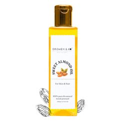DROMEN & CO Pure & Natural Wood Pressed Sweet Almond Oil - 200 ml-image-27