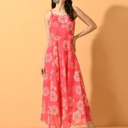 Sangria Floral-Printed Fit & Flared Dresses-image-39