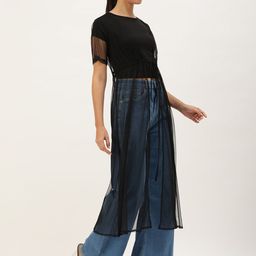 ANVI Be Yourself Longline Open Front Shrug image 5