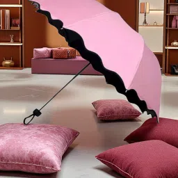 Travel Compact Magic Umbrella 3 Fold Umbrella for Girls, Women_099106 Umbrella-image-109
