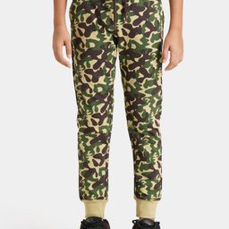 Urbano Juniors Boys camouflage  Pure Cotton Stretchable Joggers-image-2