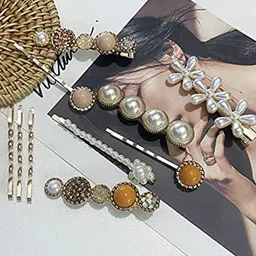 Krelin Set Of 13 Beaded Bobby Pins image 3