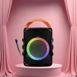 Clairbell DJ Box 20W Bluetooth Speaker with FM Radio, Mic, RGB Light & 4 hour's backER497 20 W Bluetooth Party Speaker-image-20