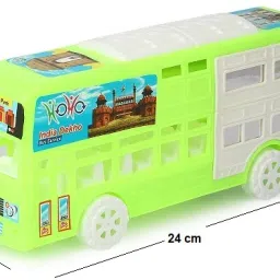 asian Kids toy HOHO Double Decker Tourist City Bus image 3