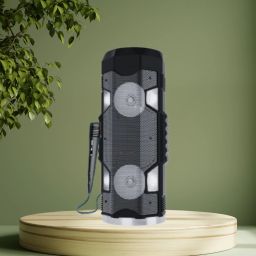 GUGGU (PORTABLE BLUETOOTH PARTY SPEAKER)With Mic & 7Hr Playback With Hi Bass SoundW60 20 W Bluetooth Party Speaker-image-89
