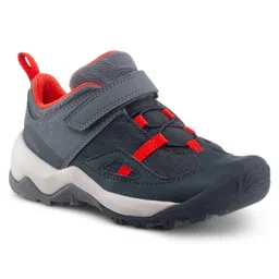 Children's Hiking Boots with Riptab System Crossrock Grey Red-picture-15