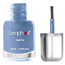 Lenphor Long Lasting Shiny Nail Tint 12 ml - Giggley Grey 081-image-97