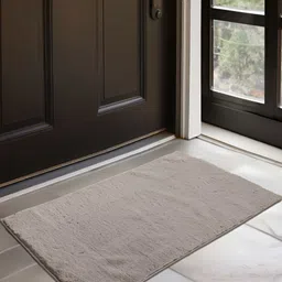 HOMEMONDE Grey Shaggy Anti-Skid Rectangle Carpet-picture-10