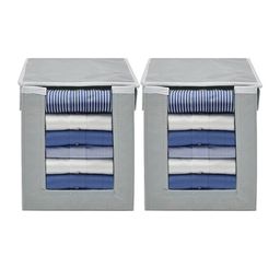 Kuber Industries Grey 2 Pieces Shirt Organisers-image-39