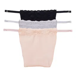 Finesse Miracle Cami Pack Of 3 Clip On Mock Camisoles-image-80