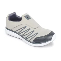 Columbus Men Grey Mesh Running Non-Marking Shoes-picture-15