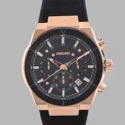 Chronograph Black Dial Round Watch for Men|Luxury Analog watch for Men Analog Watch - For Men DTWGO0000901-picture-26