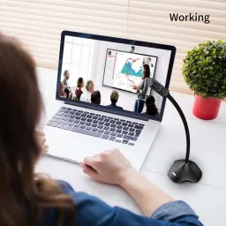 coolcold High-Performance USB Condenser Microphone With RGB Light for YouTube Video Microphone image 5