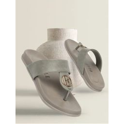 ELLE Grey Women Solid Plain Flats-picture-14