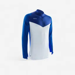 kipsta 1/2-Zip Football Sweatshirt CLR - Blue/Grey-picture-42