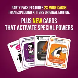magnemite Exploding Kitten Party Pack Card Game for Kids and Adults image 5