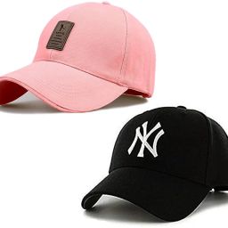 Solid, Self Design, Embroidered Sports/Regular Cap-98