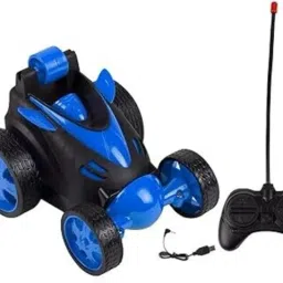 360° Rotating & Rolling Small Stunt Car Toy with USB Cable & Remote Sm_4-13