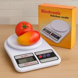 AZANIA Kitchen Food Scale For Healthy Living,Home Baking,Fitness & Balanced Diet|10KG Weighing Scale-37