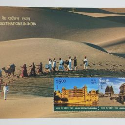 2018 - Holiday Destinations in India Miniature Sheet Stamp Stamps-image-77