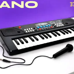 37-Key Musical Piano Keyboard with Microphone 430A1 Song Record Feaure_P799-image-34