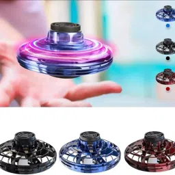 UFO Fingertip Upgrade Flight Gyro Flying Spinner Decompression Toy Rechargeable-picture-30
