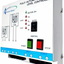 Clickon Retail Fully Automatic Water Level Controller with SS Sensor for Single Tank (CRWLC201) Wired Sensor Security System image 3