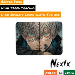 Nexix Satoru Gojo Anime Mouse Mat, Computer Mouse Pad, Mouse Pad For Laptop Mousepad image 4