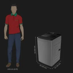 ifb 7 kg Fully Automatic Top Load Grey image 4