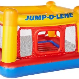 tiny tales Vinyl Bounce House JUMP -O-LENE Inflatable (IND*42) With Free Pump Inflatable Hoppers & Bouncer image 2