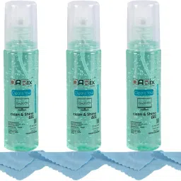 CYMA Darix Multi-Purpose Cleaning Gel spray with Cloth Home/TV/Computer/Mobile/Almirahs/Doors/Screen Dusting Cleaner Kit for LED and LCD Screens 5 Spray bottles | 100ml Each for Computers, Gaming, Laptops, Mobiles-2