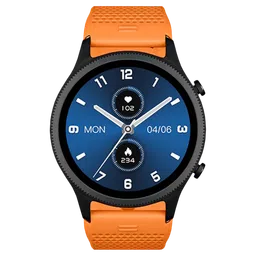noise NoiseFit Halo Smartwatch with Bluetooth Calling (36mm AMOLED Display, IP68 Water Resistant, Fiery Orange Strap)-image-10