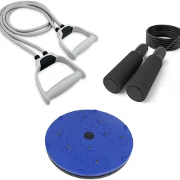 Tummy Twister Abdominal ABS Exercise And Toning Resistance Tube, Skipping Rope Ab Exerciser-picture-27