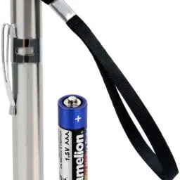 rcsp Doctor Bright Torch Stainless Steel LED Flashlight I Super Bright Moon Light Torch image 4