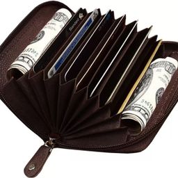 bbbikini Men & Women Casual Brown Artificial Leather Card Holder-picture-31