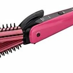 ELANFLY Multi Function 3 In 1 Multi Color Hair Straightener With Curler and Brush Roller Hair Straightener-image-75