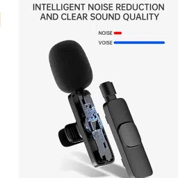 mafai K9 Wireless Mic - No Background Noise for Professional Use Wireless Microphone image 5
