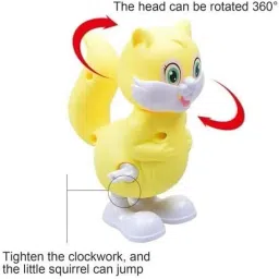 kidzoy 3 Pcs Jumping Rabbit,Bird & Penguin Wind Up Key Operated Moving Toys for Kids Rattle image 4