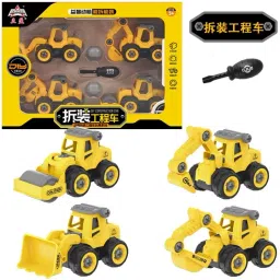 Pull Back Construction Vehicle Toys – Mini Truck Set-27