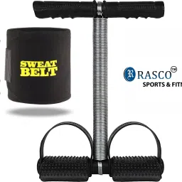 COMBO SINGLE TUMMY TRIMMER BLACK Fitness Accessory Kit Kit-image-18