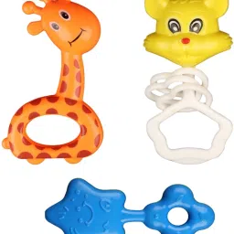 kidsbuddy Set of 8 Pcs with Various Exciting Toys for New Borns & Infants Rattle image 4